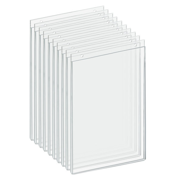 Cadre Photo Acrylique Transparent Présentoir Affiche Magnétique Neuf